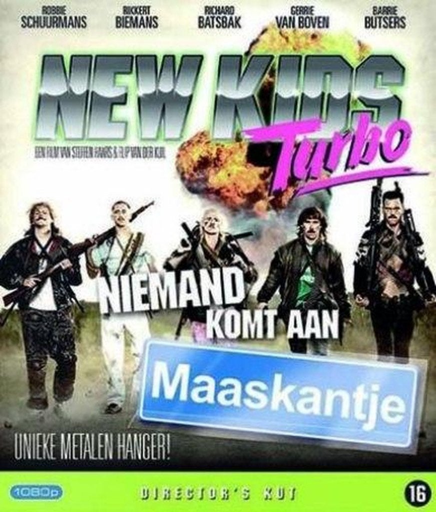 New Kids Turbo DVD, Cd's en Dvd's, Vanaf 16 jaar, Verzenden, Zo goed als nieuw, Komedie