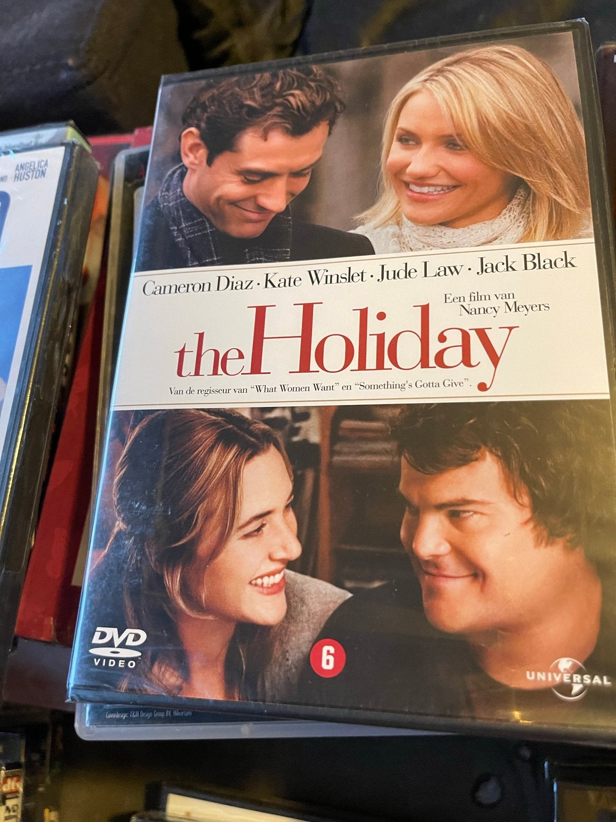 The Holiday DVD - Romantische komedie met in verpakking, Vanaf 6 jaar, Ophalen of Verzenden, Gebruikt, Romantische komedie