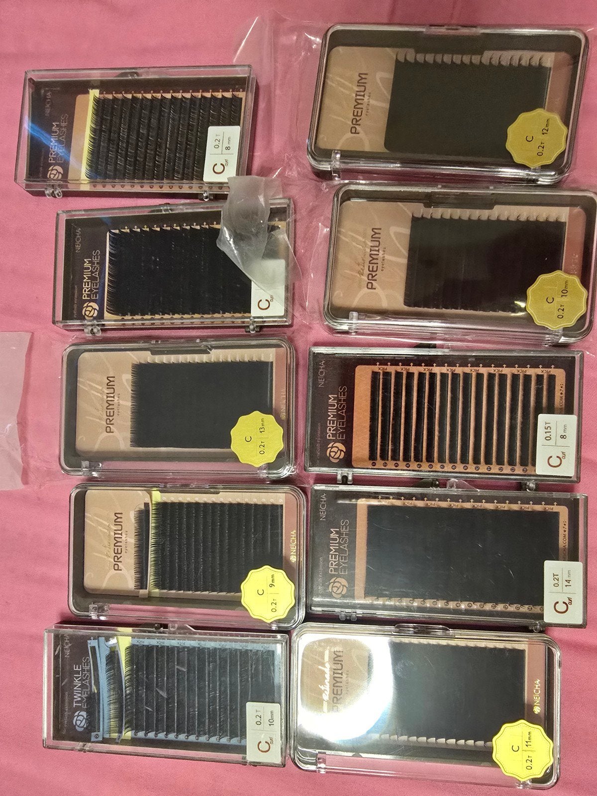 Grote partij Neicha Premium Eyelashes wimperextensions (16 s, Ophalen, Nieuw, Zwart, Ogen