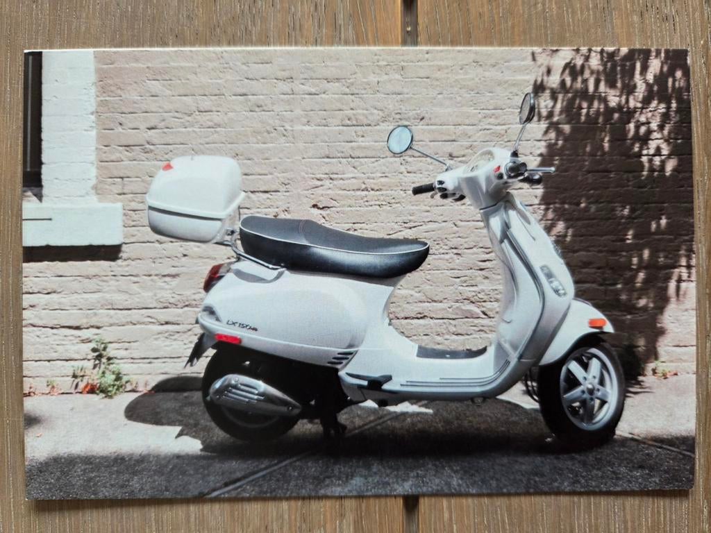 VESPA WIT, Ophalen