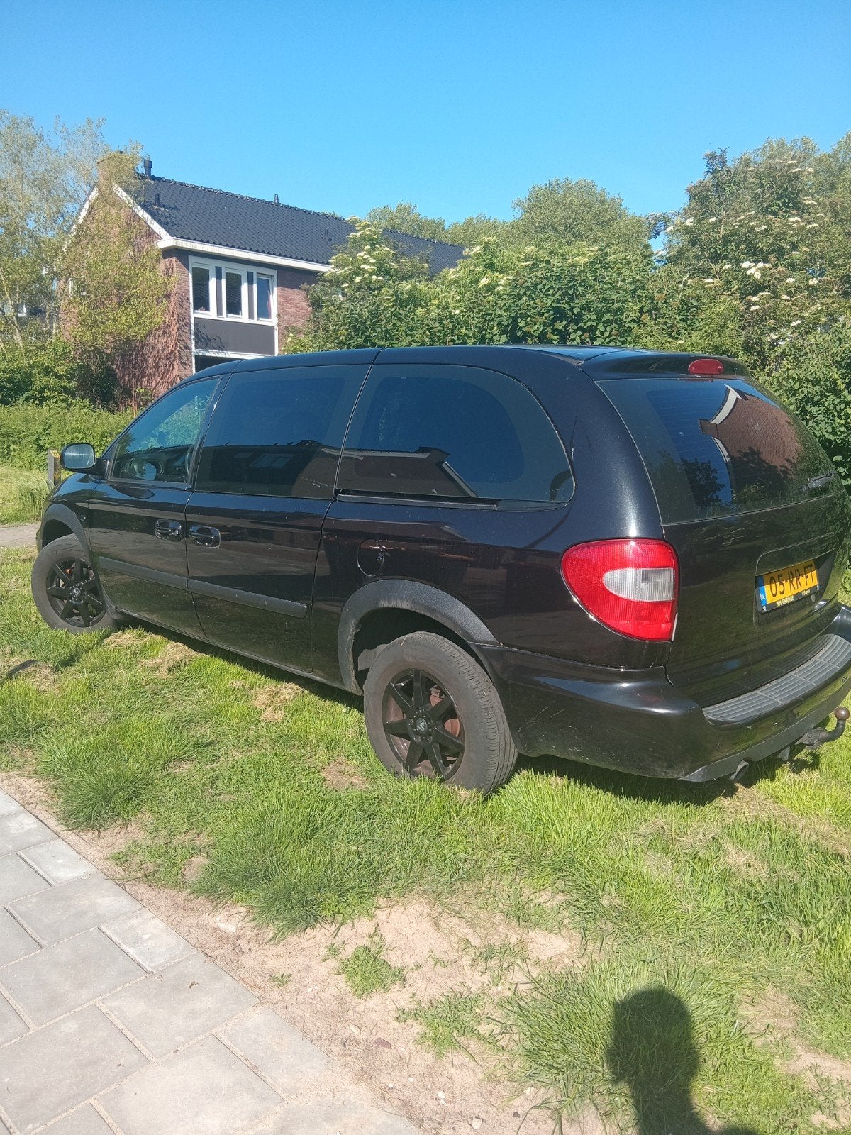 Chrysler Grand Voyager 3.3 I 128KW 2005 Zwart, 3301 cc, Grand Voyager, 7 stoelen, Zwart
