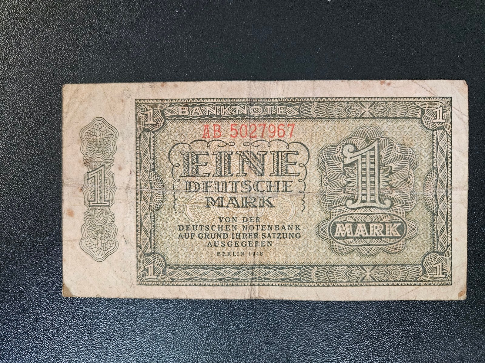 DDR pick 8b 1948, Postzegels en Munten, Bankbiljetten | Europa | Niet-Eurobiljetten, Verzenden, Duitsland, Los biljet