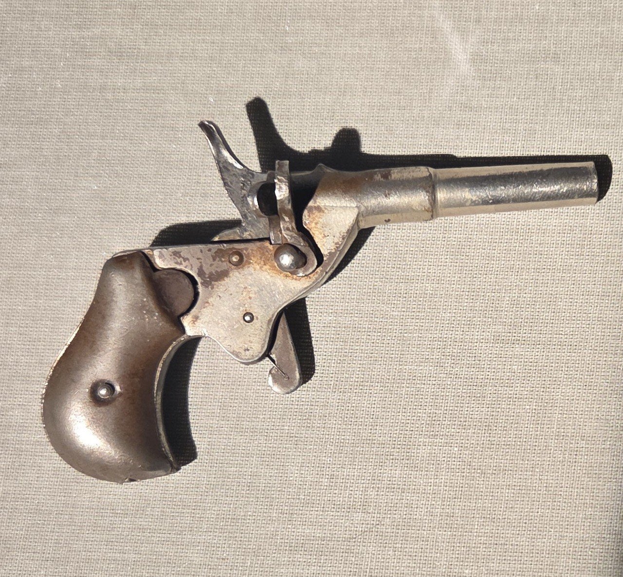 Antiek Flobert pistooltje D.R.G.M J.G. Anschütz (JGA), Overige typen, Ophalen of Verzenden, Duitsland, X