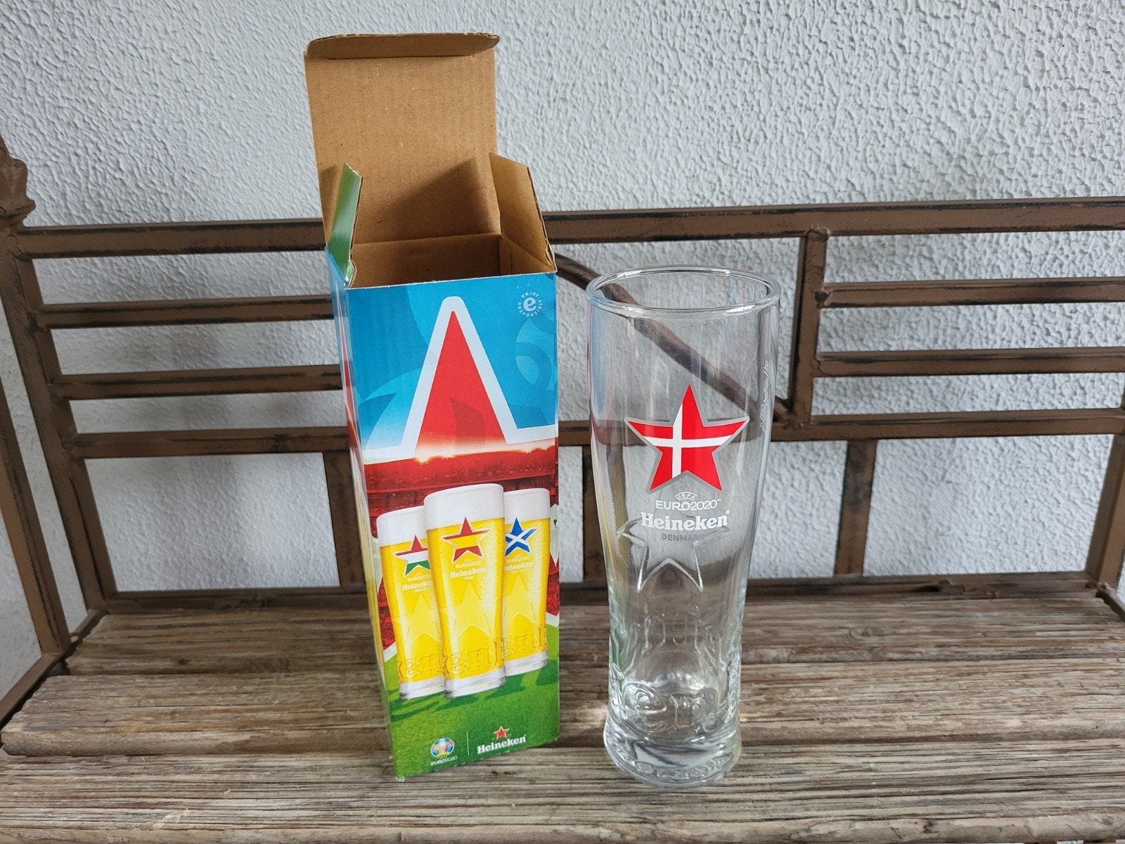 Heineken UEFA EURO 2020 Denemarken Bierglas, Ophalen, Nieuw