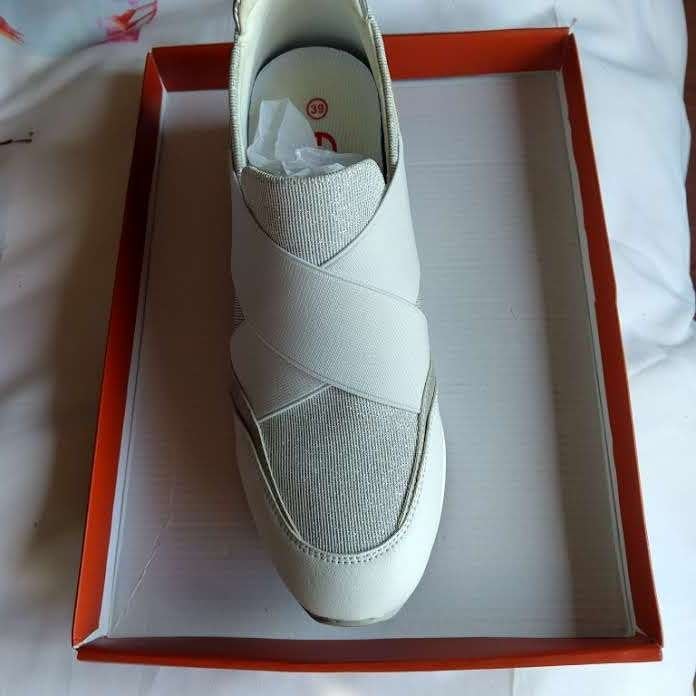 SCHOENEN SNEAKERS, Kleding | Dames, Verzenden, Wit, Nieuw, EXE