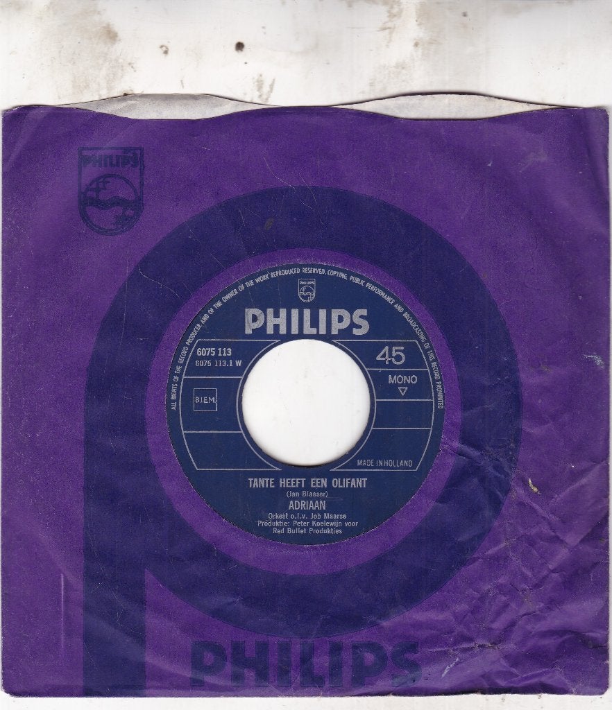 Adriaan ( 1971 ), Ophalen of Verzenden, Zo goed als nieuw, Overige formaten, Levenslied of Smartlap
