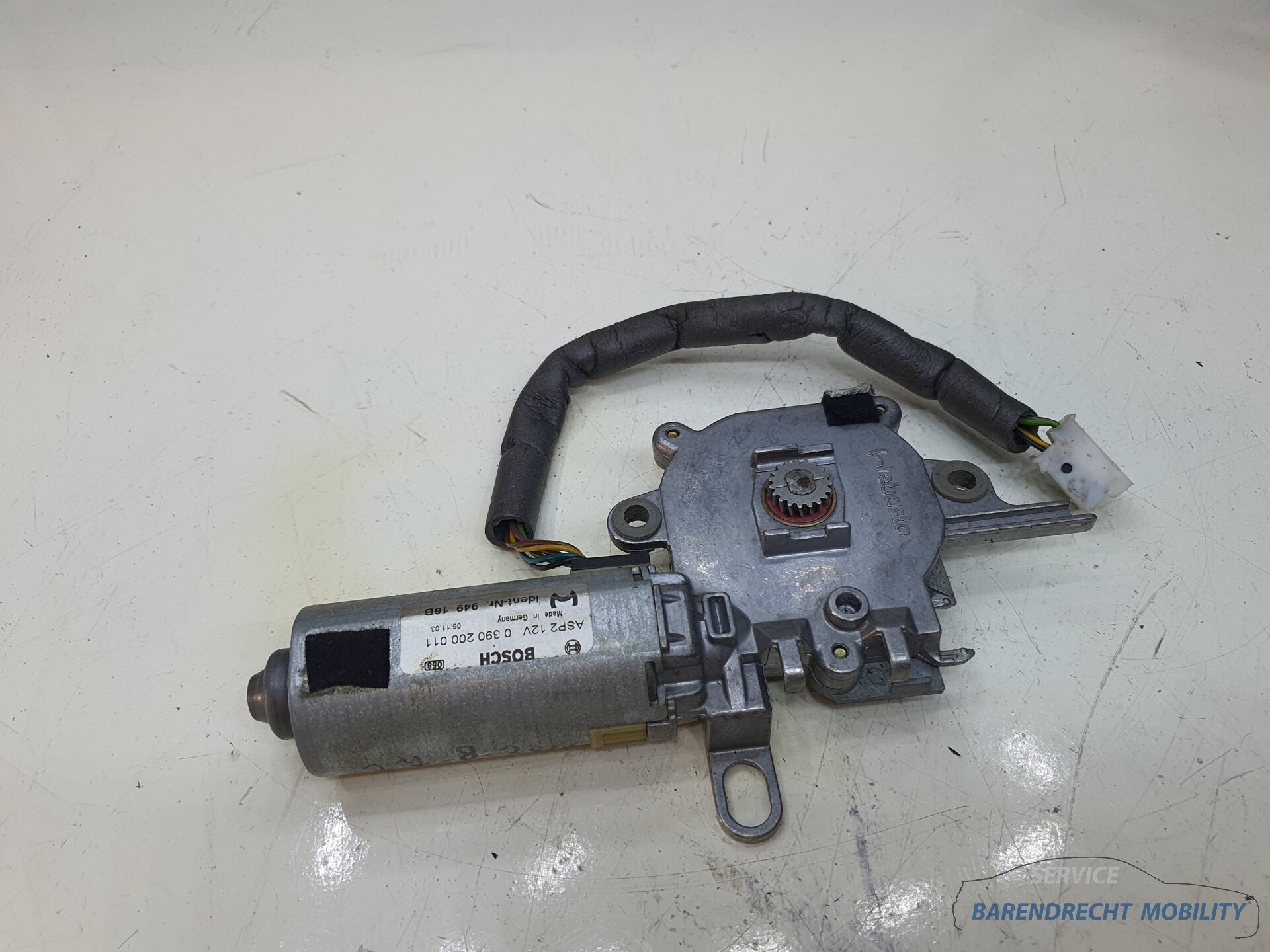Schuifdakmotor W211 W203 W209 C E CLK klasse Mercedes A20382, Auto-onderdelen, Gebruikt, Mercedes-Benz AG, Mercedes-Benz, Ophalen of Verzenden