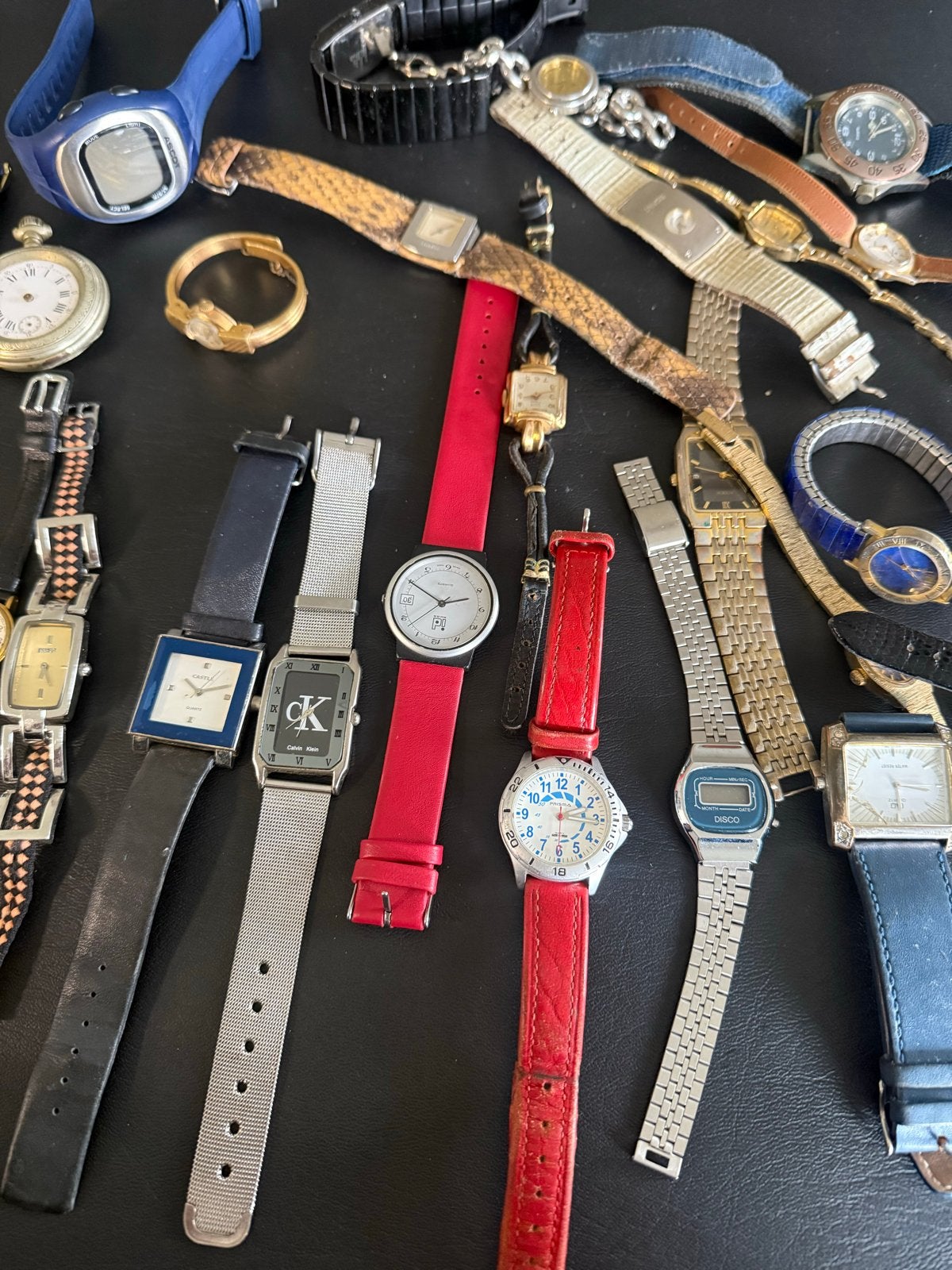 Diverse Horlogecollectie - Polshorloges en Zakhorloge, Overige merken, Overige materialen, Gebruikt, Polshorloge