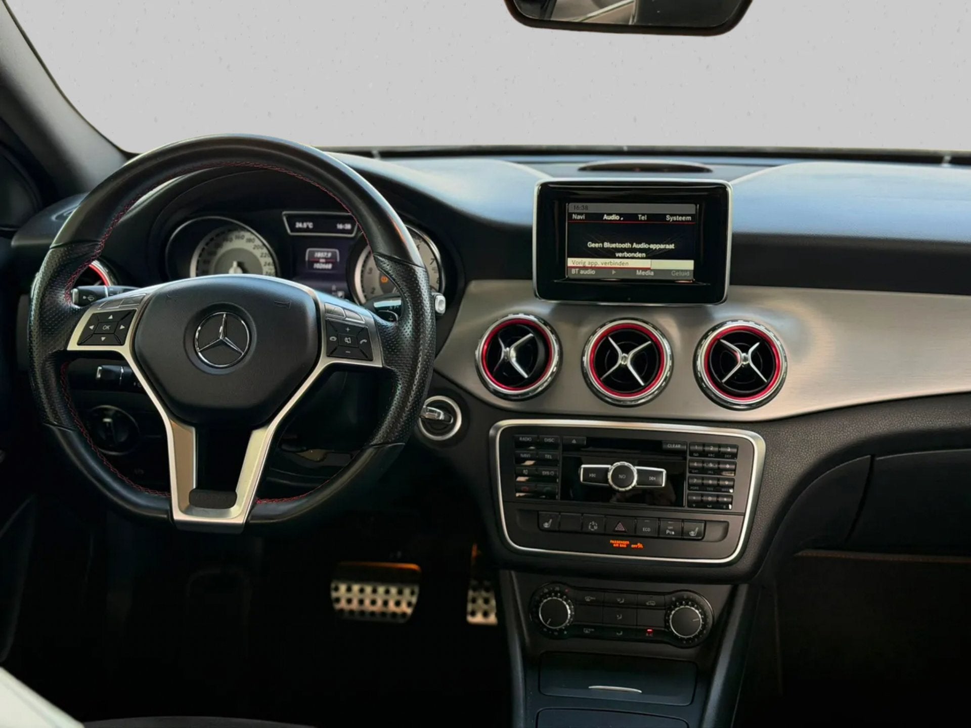 Mercedes-Benz GLA-klasse 200 AMG-line Edition 1 (Goed OndH,, Auto's, Gebruikt, 715 kg, Wit, Bedrijf