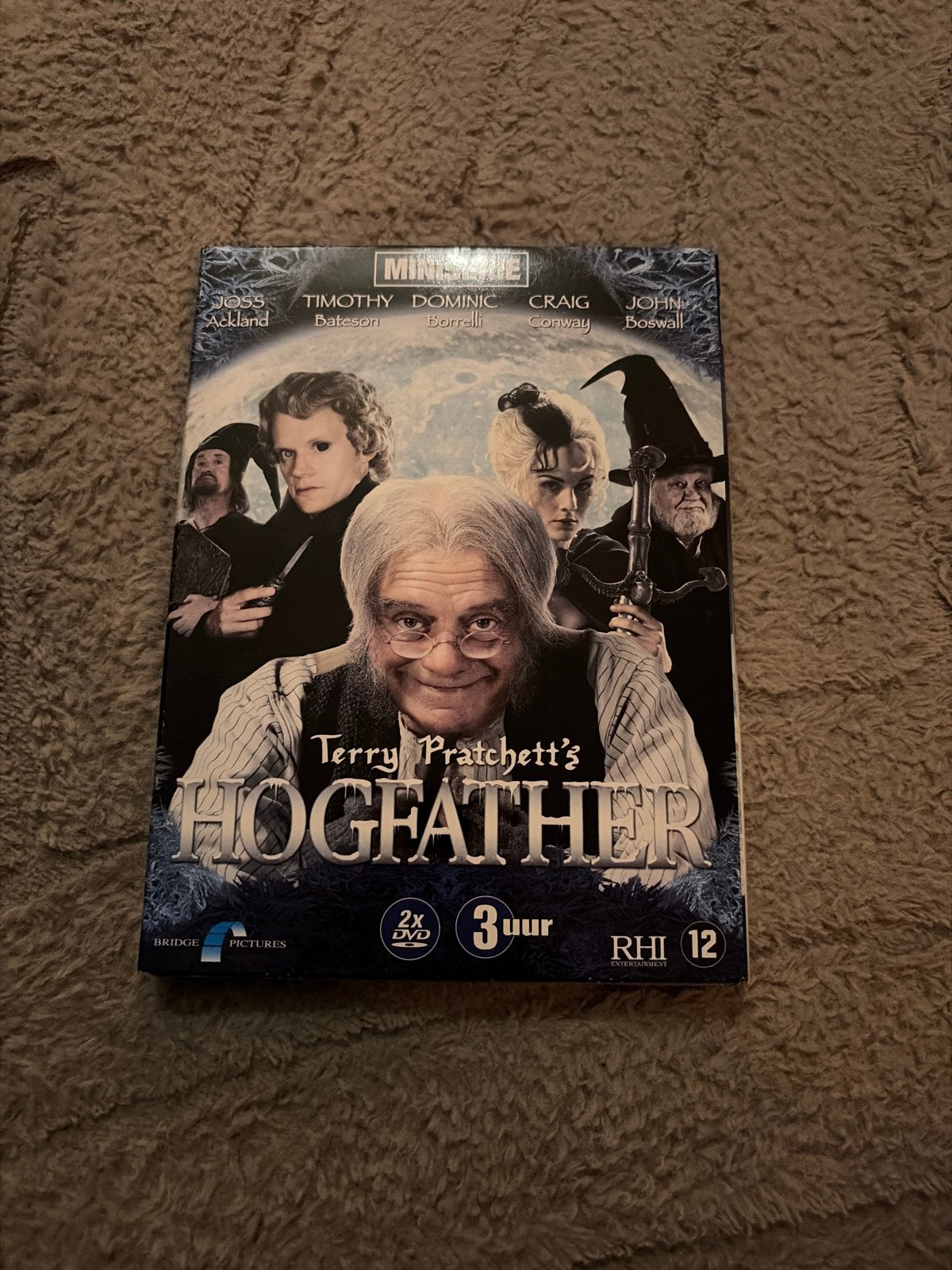 Terry Pratchett's Hogfather - 2x DVD - Fantasy, Cd's en Dvd's, Fantasy, Ophalen of Verzenden, Zo goed als nieuw, Vanaf 12 jaar