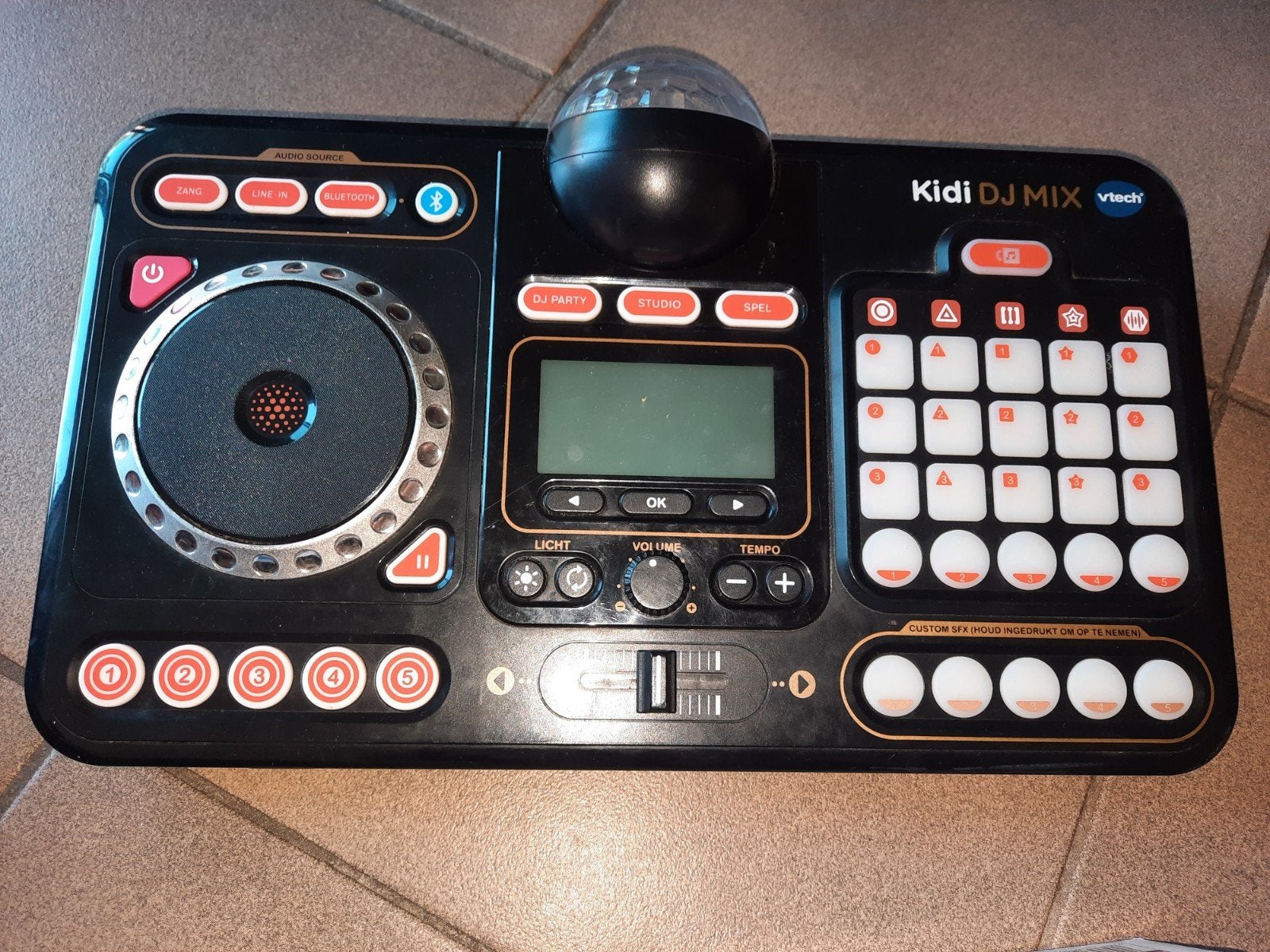 Vtech Kidi DJ mix, Ophalen, Overige merken