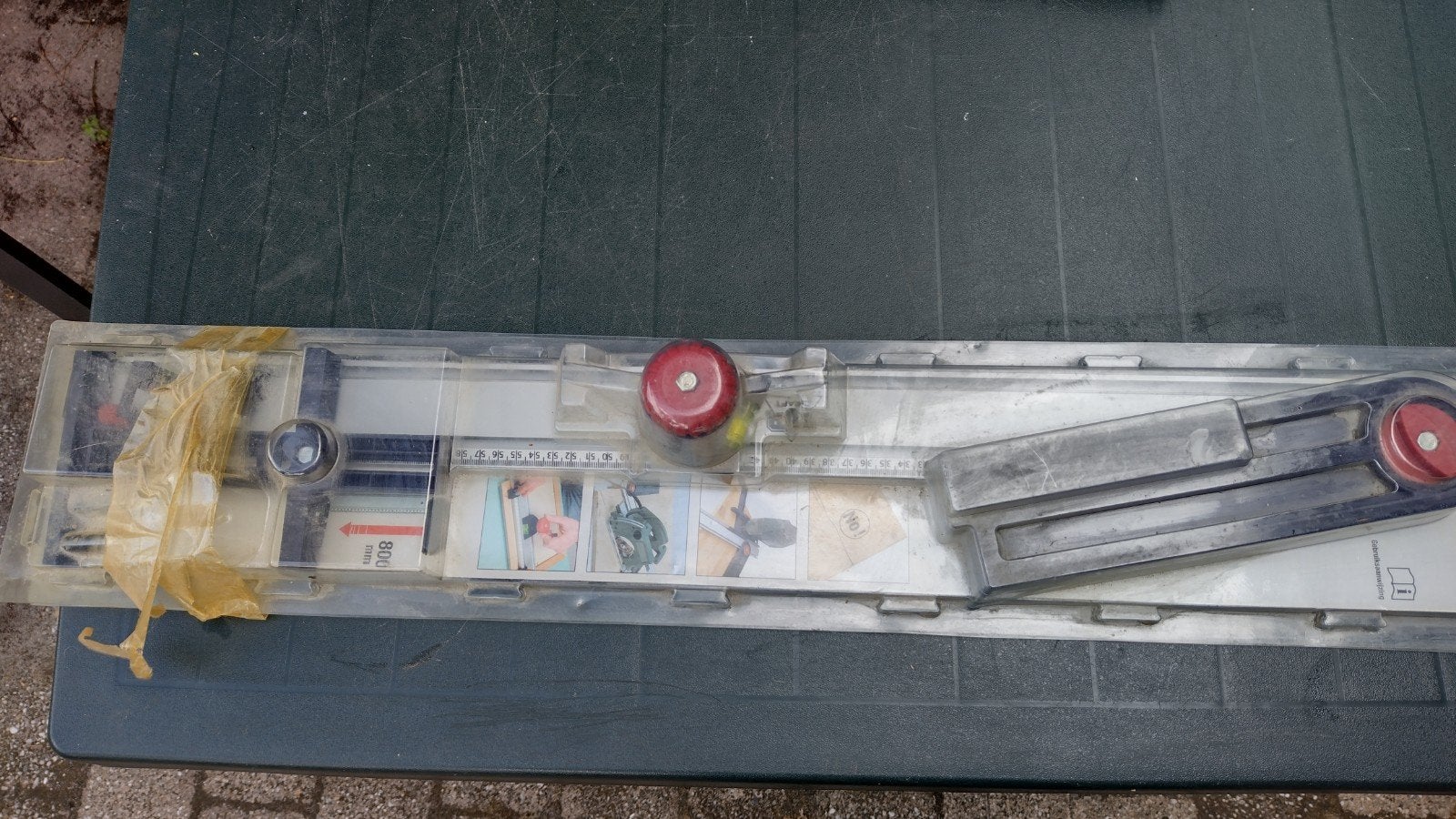 Tekentafel met tekenliniaal - Zo goed als nieuw, Ophalen of Verzenden, Zo goed als nieuw, Minder dan 130 cm