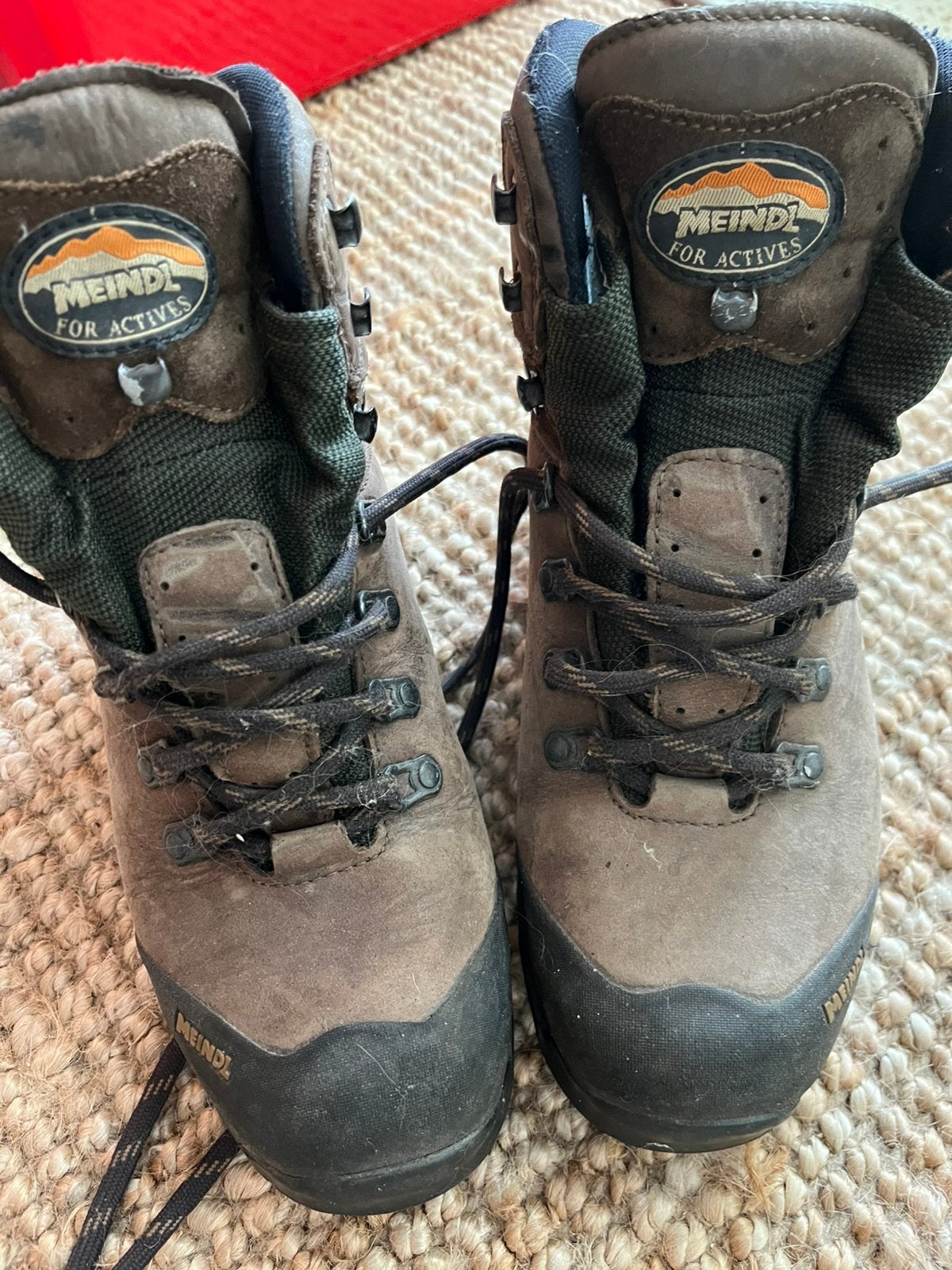 MEINDL maat 41,5 Leer Bruin, Ophalen of Verzenden, Zo goed als nieuw, Schoenen