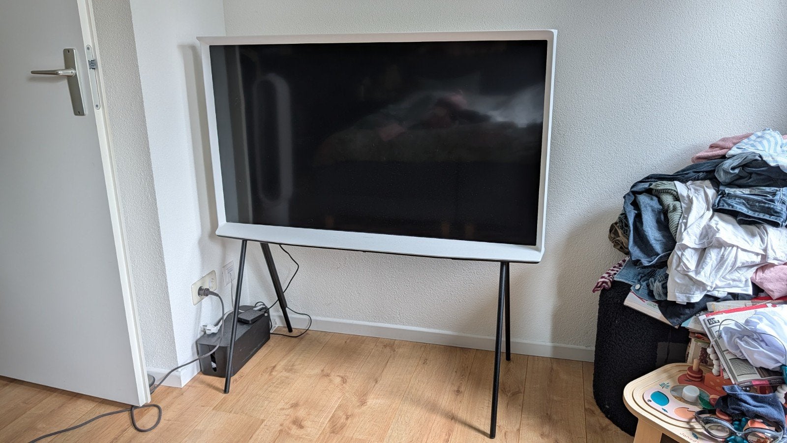 Samsung Serif 49LS01T Wit (2020) - Scherm defect, Audio, Tv en Foto, Televisies, Ophalen, QLED, Samsung, 4k (UHD)