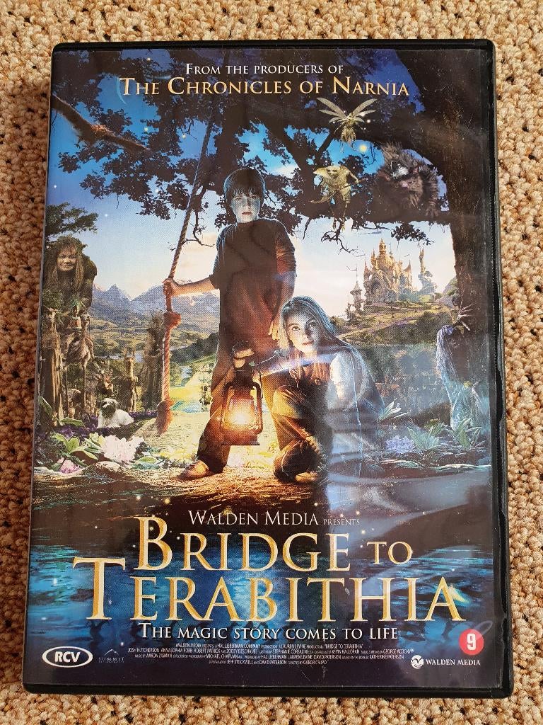 Dvd Bridge to Terabithia, Cd's en Dvd's, Dvd's | Kinderen en Jeugd, Ophalen of Verzenden, Gebruikt