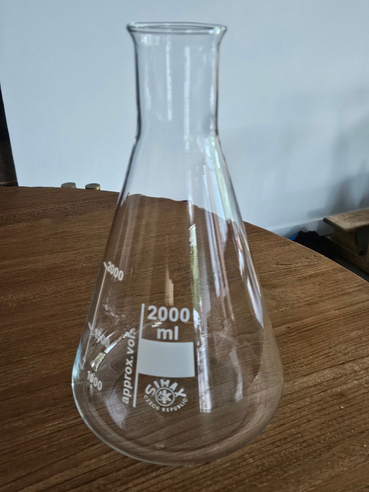 simax erlenmeier 2000ml, Ophalen, Nieuw, Overige typen