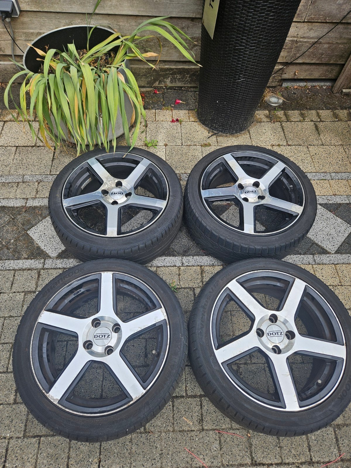 DOTZ CP5 Velgen 4x100 17 inch ET38, Auto-onderdelen, Banden en Velgen, Ophalen, Banden en Velgen, 17 inch, Personenwagen