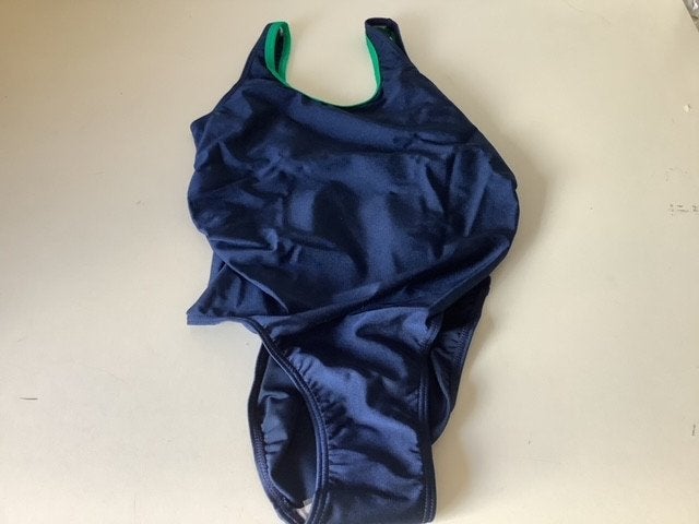 Nieuw blauw positie badpak - model 1030 maat S, Kleding | Dames, Blauw, Nieuw, Ophalen of Verzenden, Emma jane