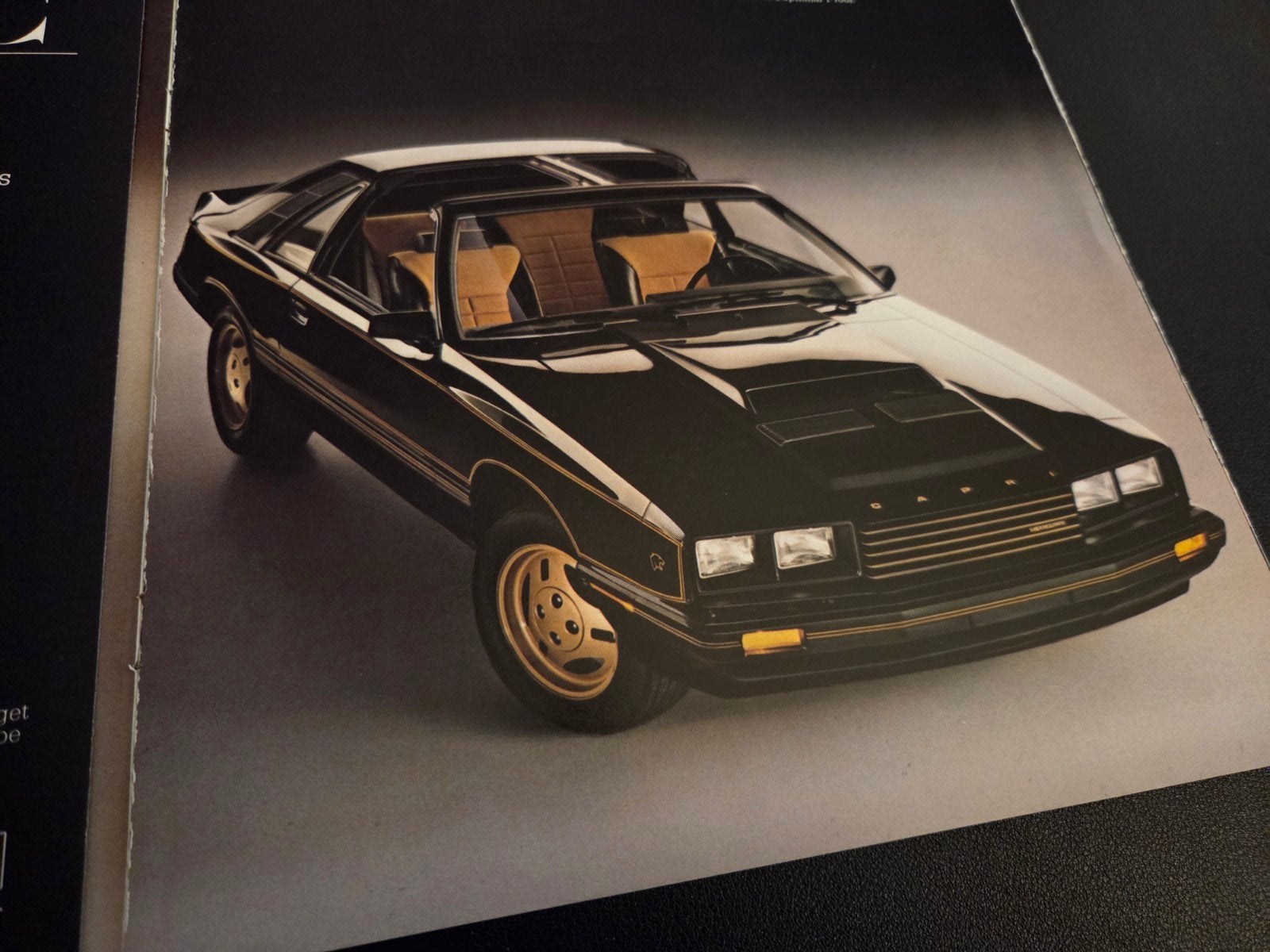 Brochure Mercury Capri 1981 USA, Ophalen of Verzenden, Zo goed als nieuw, Overige merken