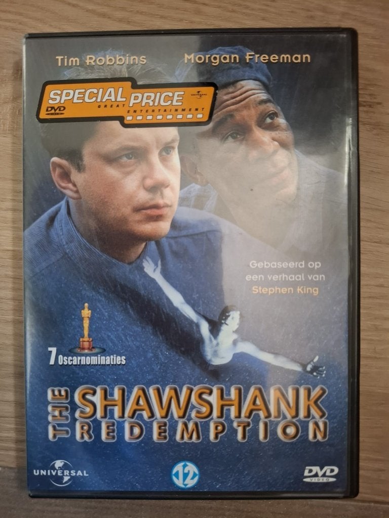 The Shawshank Redemption, Ophalen of Verzenden, Zo goed als nieuw