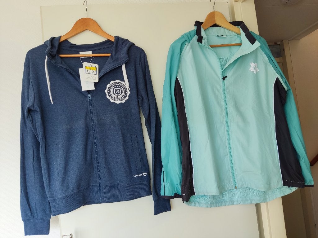 Nieuwe Blauw Training Shirt En Jasje Maten M En 44/46, Kleding | Dames, Blauw, Nieuw, Ophalen of Verzenden, Leopard Sports 74