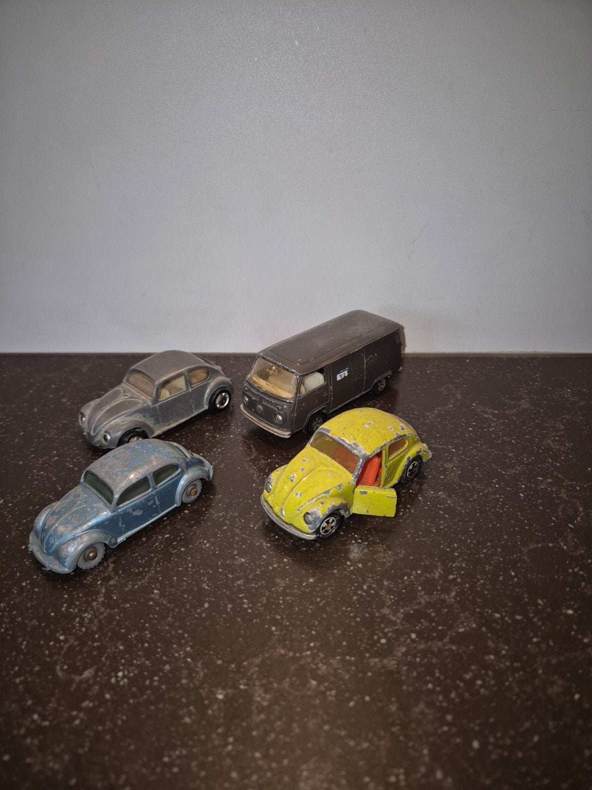 Vintage speelgoedauto's - Kever en busje, Ophalen of Verzenden, Gebruikt, Overige typen