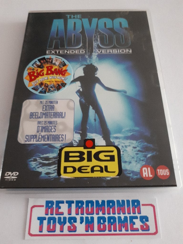 dvd - the abyss (extended version), Alle leeftijden, Verzenden, Gebruikt