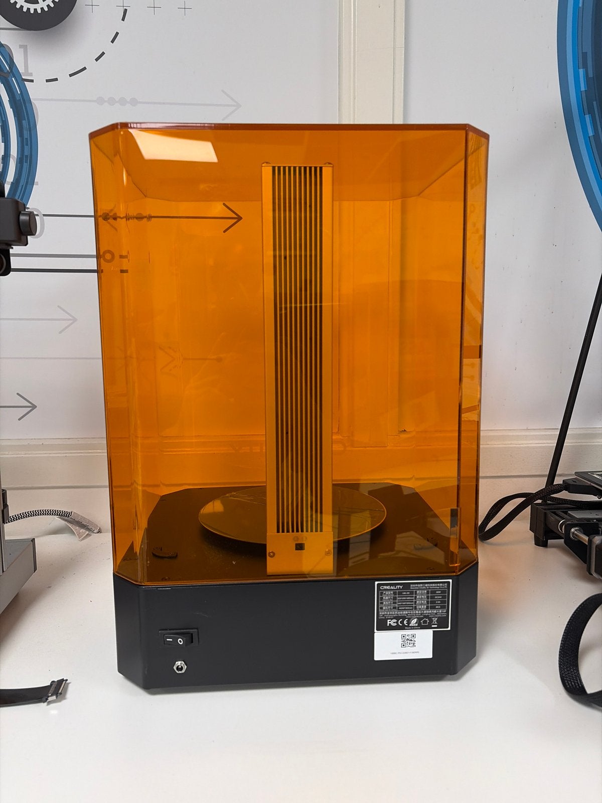 Creality UW-02 Was- en Uithardingsmachine voor Resin 3D-prin, Computers en Software, 3D Printers, Ophalen of Verzenden, Ingebouwde Wi-Fi