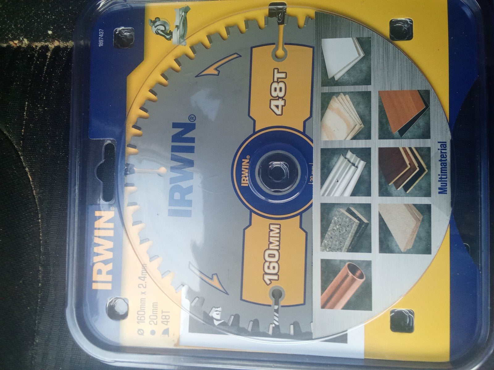 IRWIN Zaagbladen: 210mm 40T en 160mm 48T Multimateriaal, Ophalen of Verzenden, Nieuw, Cirkelzaag, IRWIN