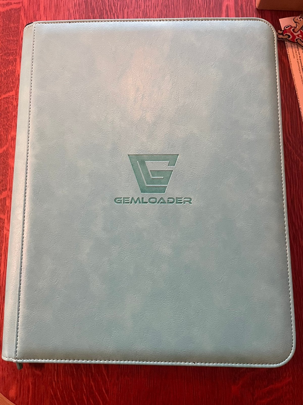 Gemloader toploader binder (216, 3X3) incl 44 toploaders, Ophalen, Gebruikt