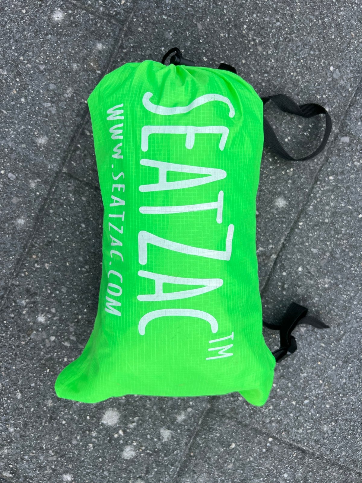 SeatZac Wild Green opblaasbare zitzak -, Ophalen of Verzenden, Zo goed als nieuw