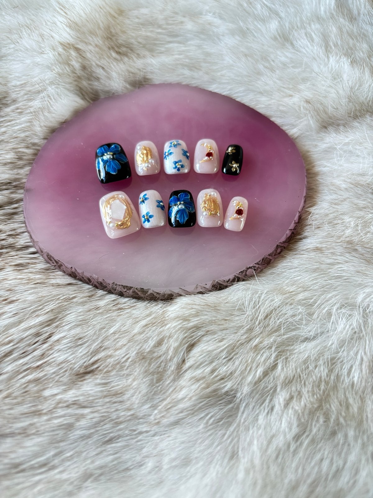 Press on nails xs, Overige kleuren, Nieuw, Ophalen of Verzenden, Handen en Nagels