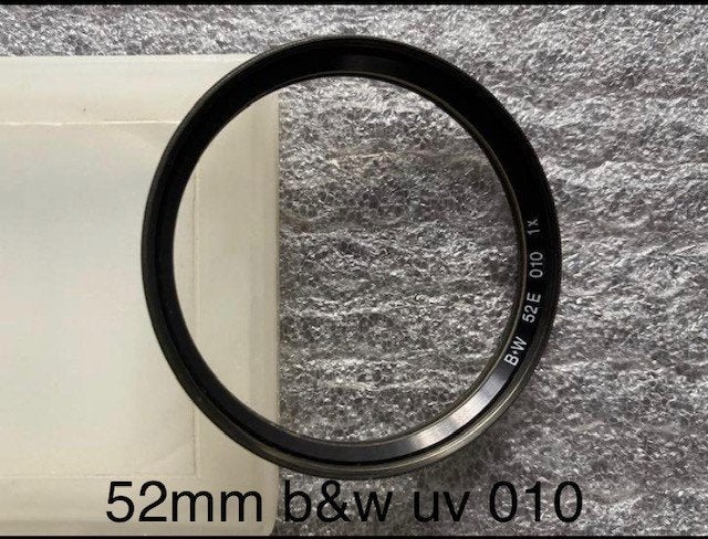 oa B&W hoya hama 52mm 54mm 55mm 58mm uv circ pol nd enz, B+W, UV-filter, Ophalen of Verzenden, Zo goed als nieuw