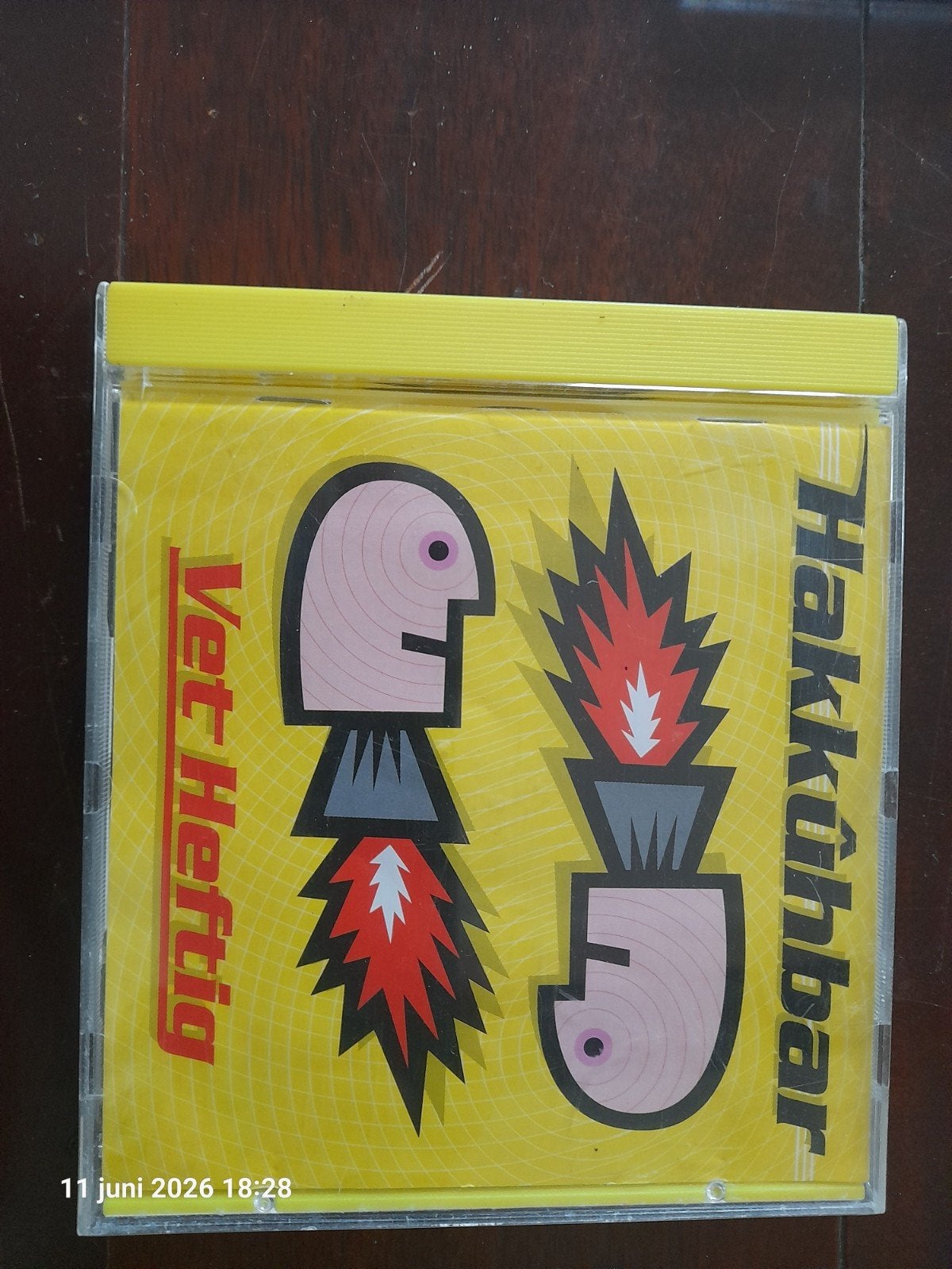 Hakkuhbar - Vet Heftig CD | Origineel 1997 Gabber Gabbertje, Ophalen of Verzenden