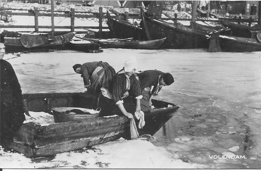 Volendam., Ophalen of Verzenden, 1940 tot 1960, Ongelopen, Noord-Holland
