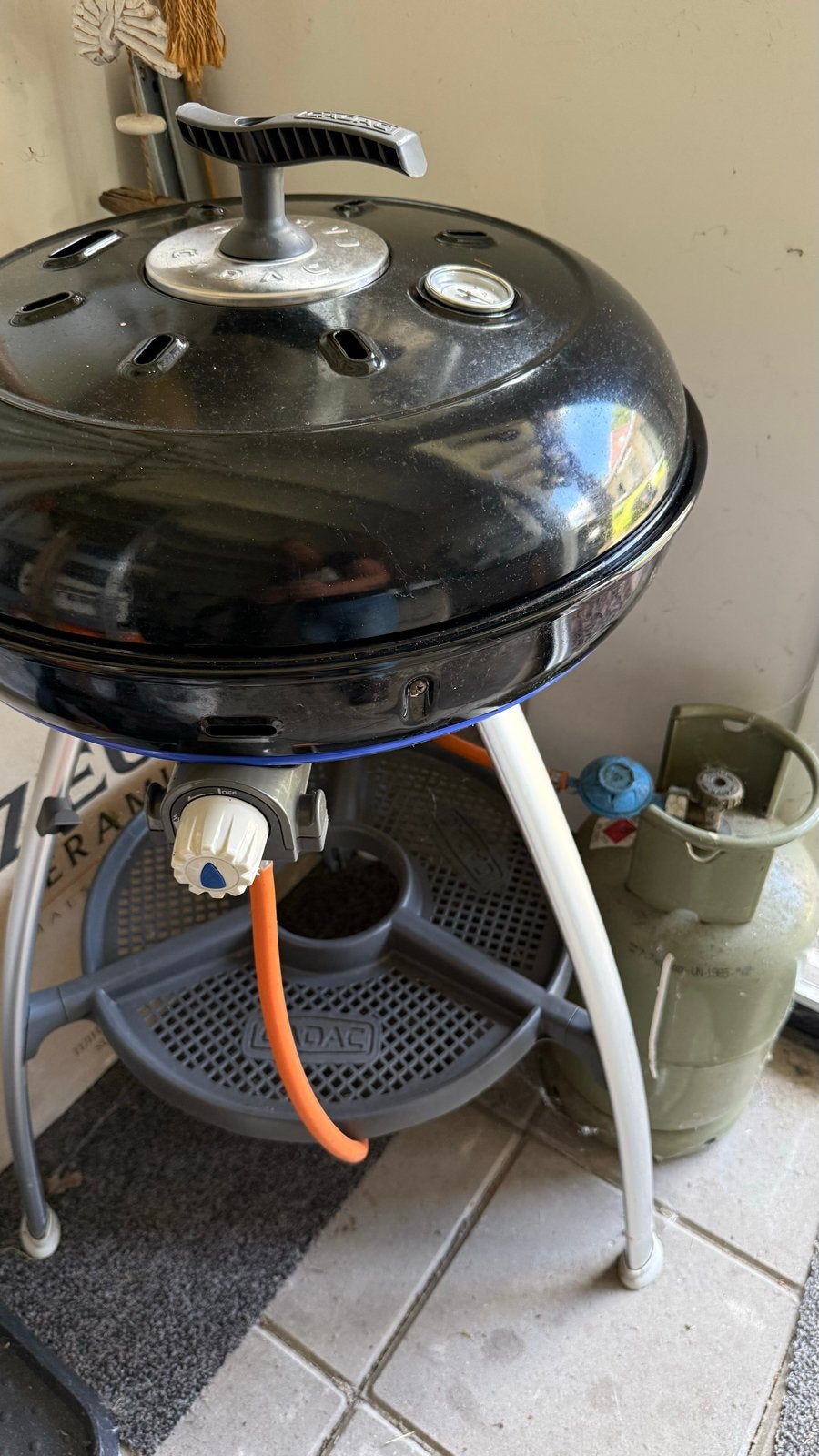 Skottelbraai Cadac Carri Chef met Nieuwe Paellapan, Ophalen, Zo goed als nieuw