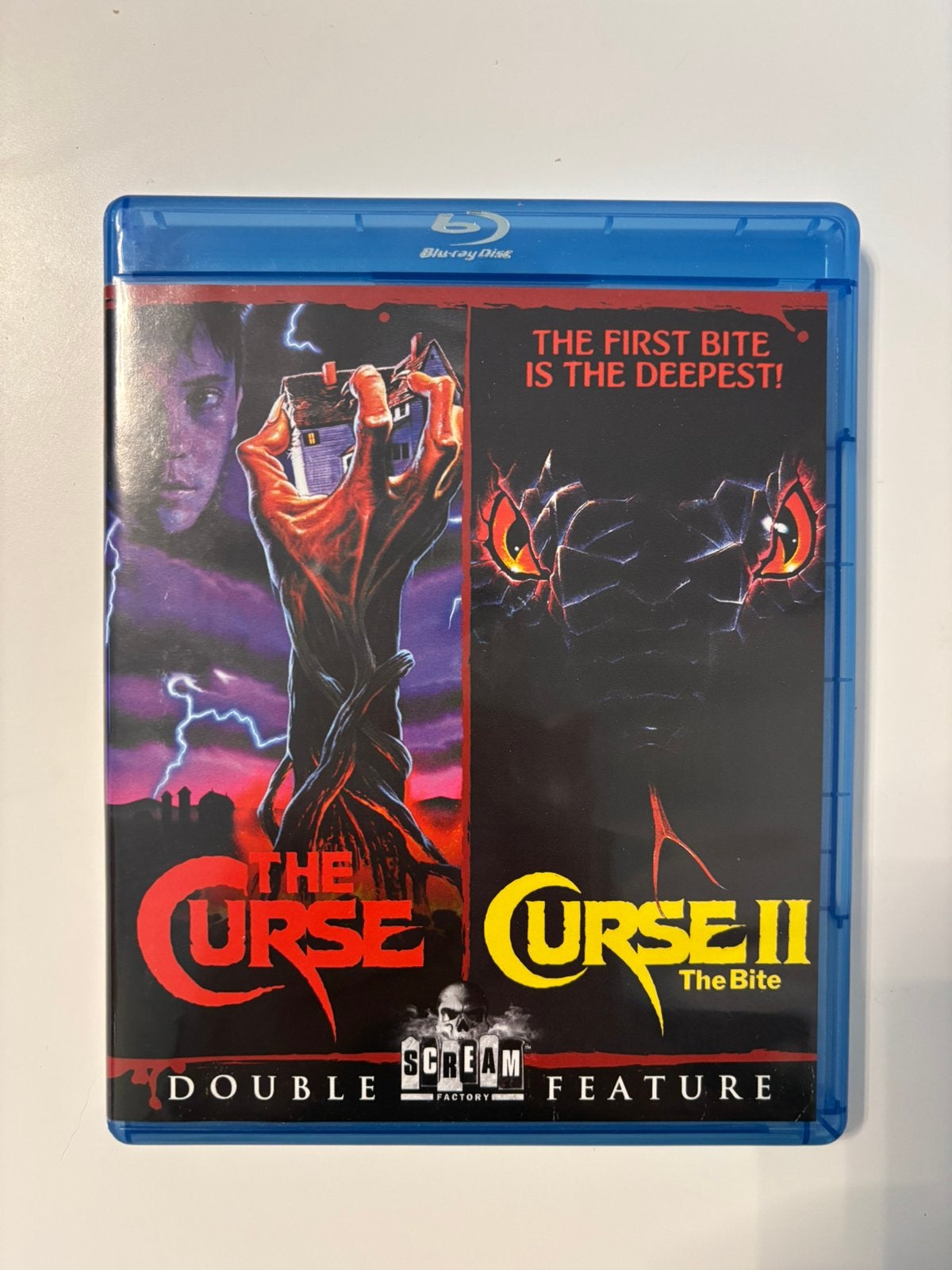 The Curse & The Curse 2: The Bite Blu-ray, Verzenden, Zo goed als nieuw, Horror