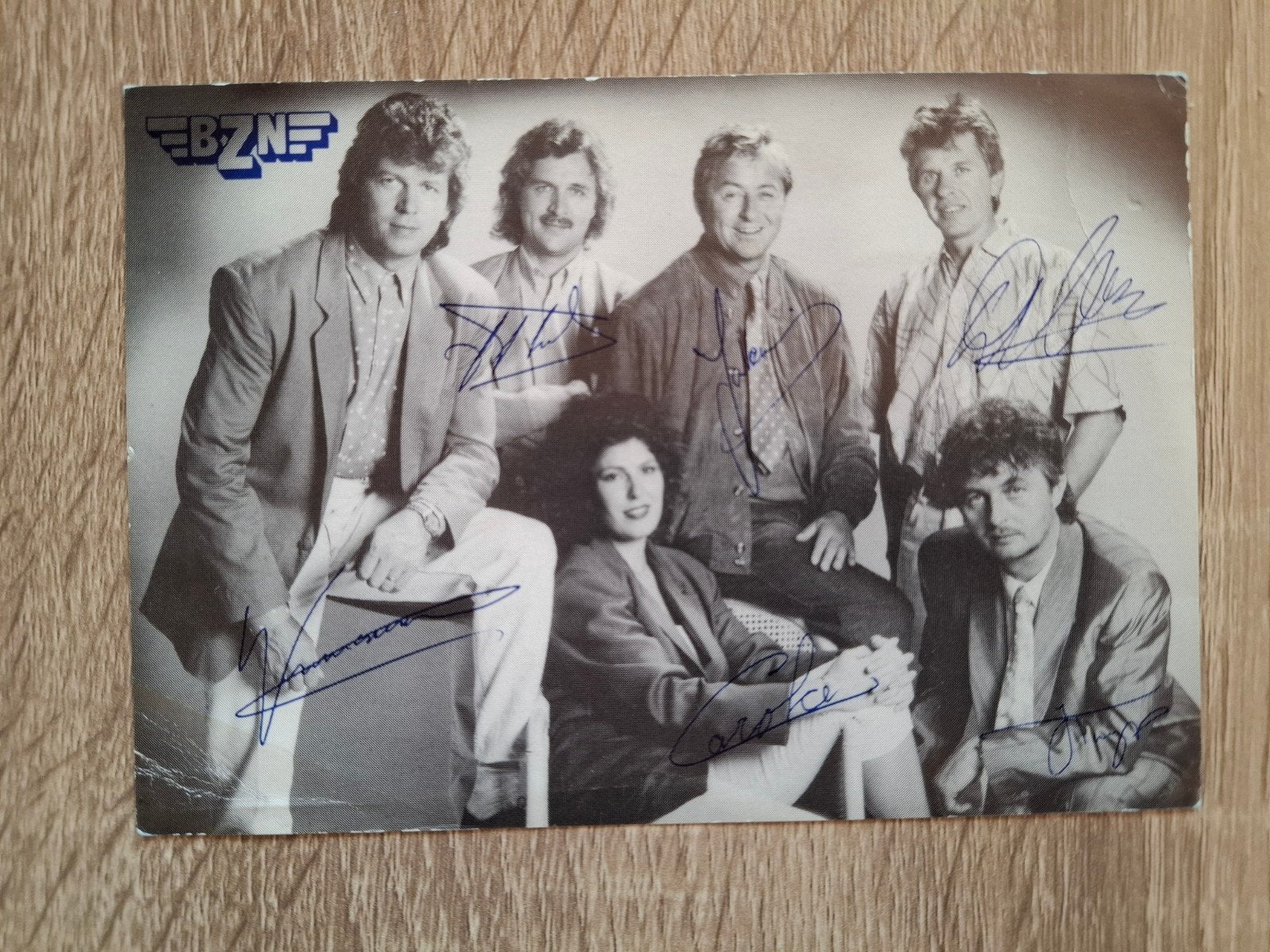 Te koop: kaart BZN met (bedrukte) handtekening, Verzamelen, Ophalen