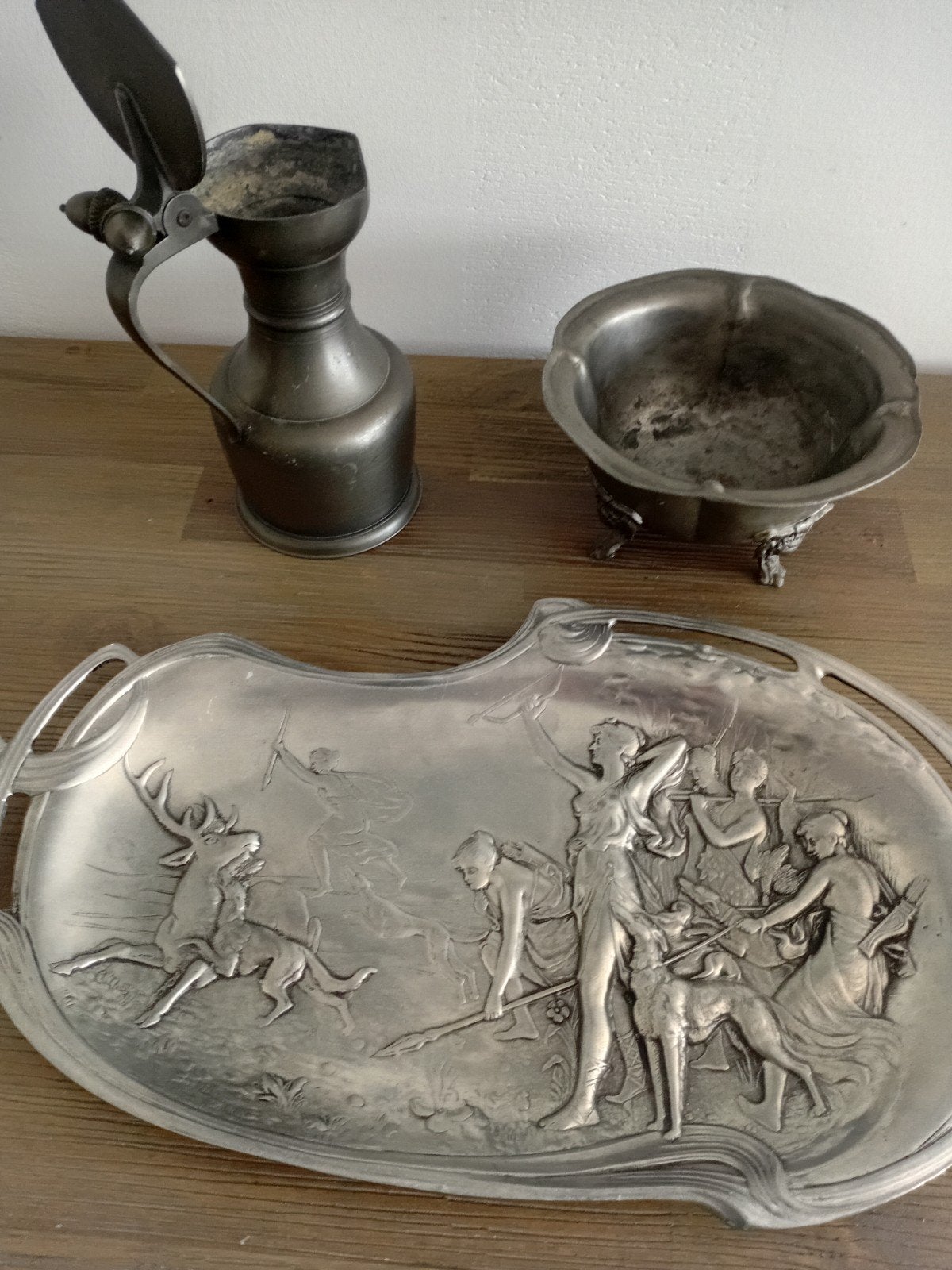 Tinnen voorwerpen, Ophalen of Verzenden