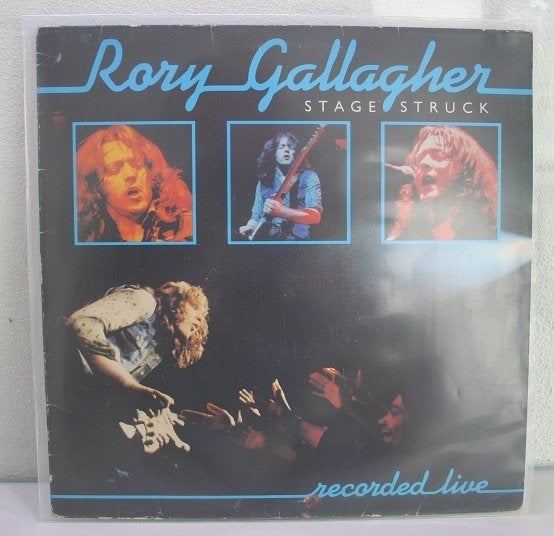 LP - Rory Gallagher - Stage Struck (Rec.Live) - Ned - 1980, Cd's en Dvd's, Vinyl | Rock, LP, Gebruikt, Hard Rock, Inclusief binnenhoes