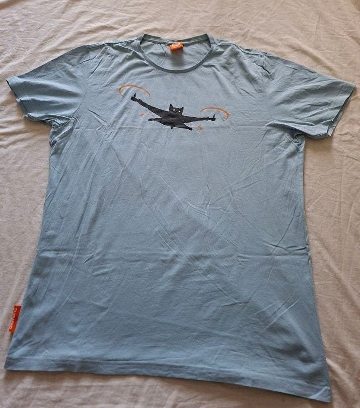 Okimono t-shirt 'It's a bird It's a plane' XXL Out Of Print, Kleding | Heren, Verzenden, Gedragen, Overige maten, Blauw