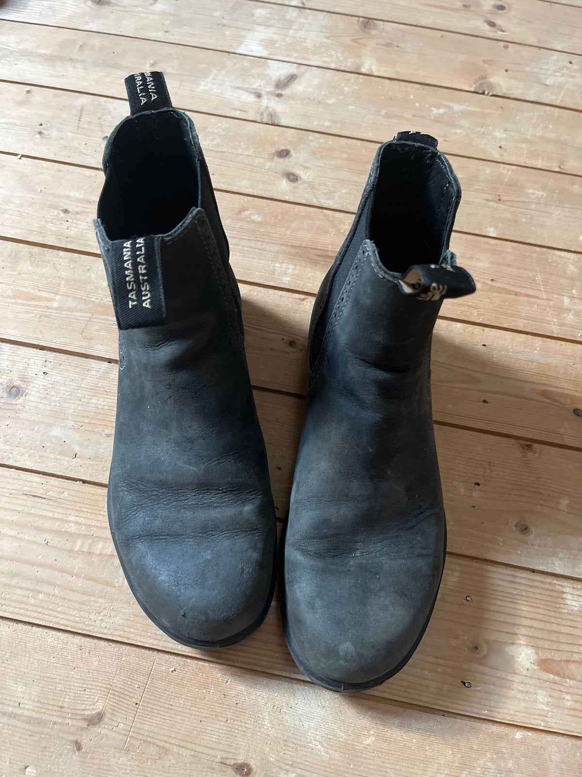 Blundstone Chelsea Boots - grijs, Ophalen of Verzenden, Gedragen, Zwart, Lage of Enkellaarzen