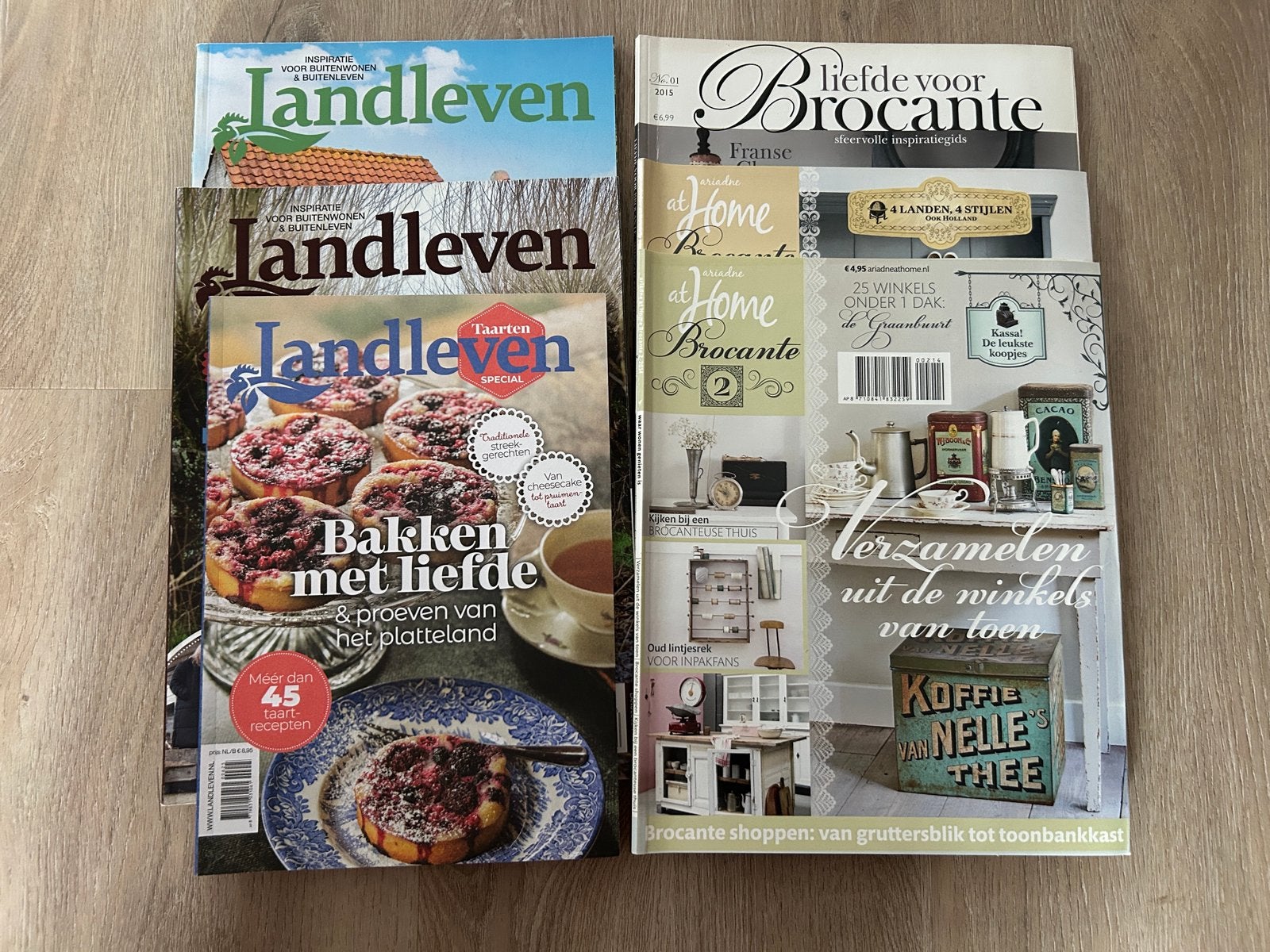 Tijdschriften Landleven en Brocante, Ophalen, Gelezen