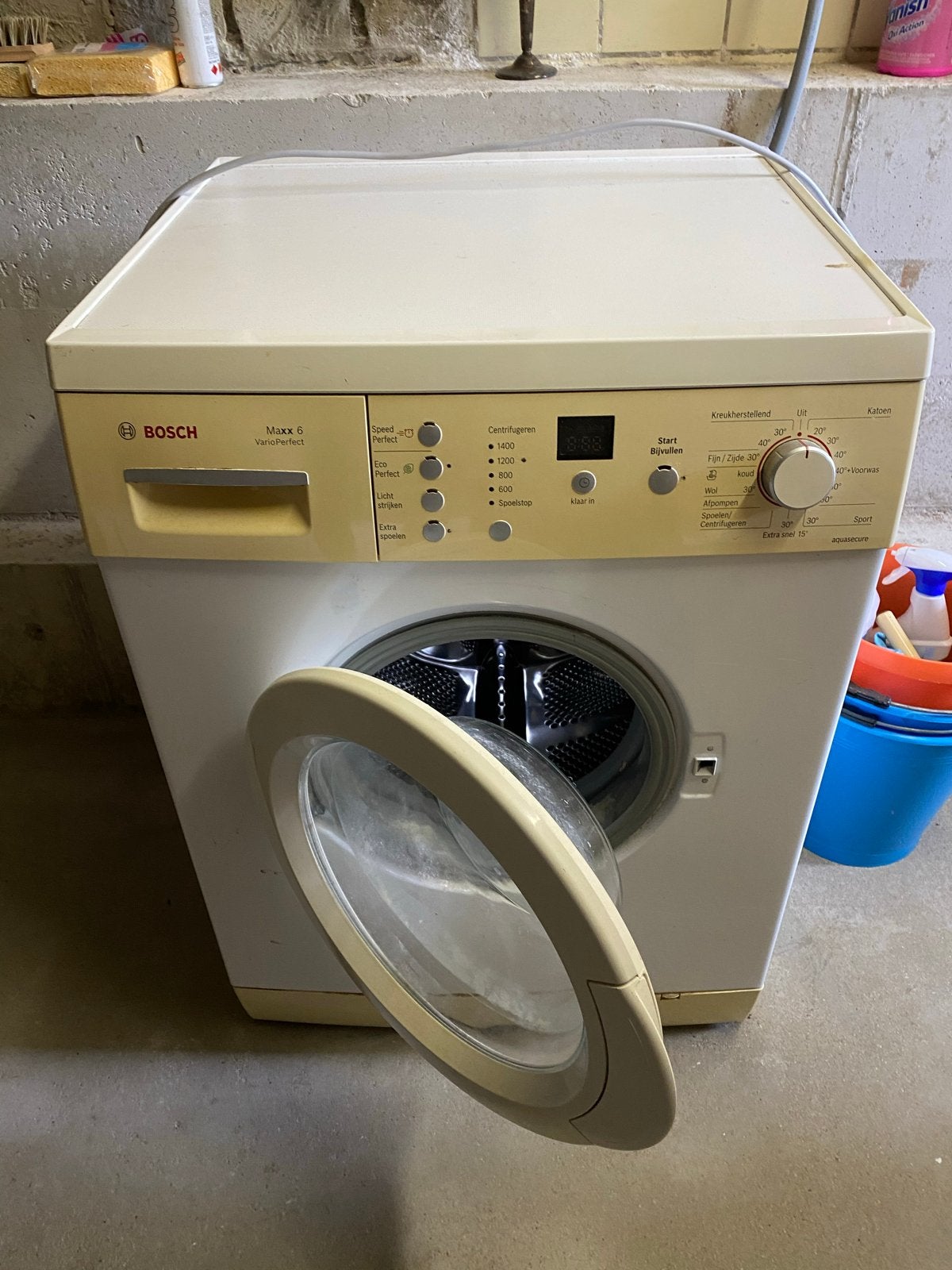 Bosch Maxx 6 VarioPerfect Wasmachine met digitaal display, Witgoed en Apparatuur, Wasmachines, Ophalen, 6 tot 8 kg, Gebruikt, Voorlader