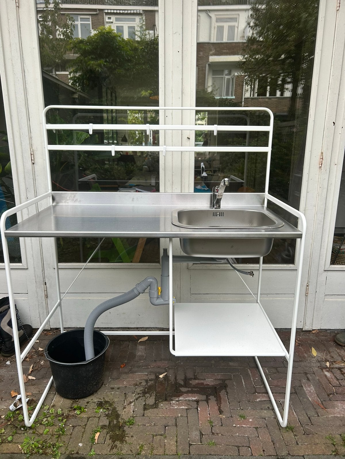 IKEA Sunnersta kitchenette / noodkeukentje, Ophalen, Wit, Overige typen, Zo goed als nieuw
