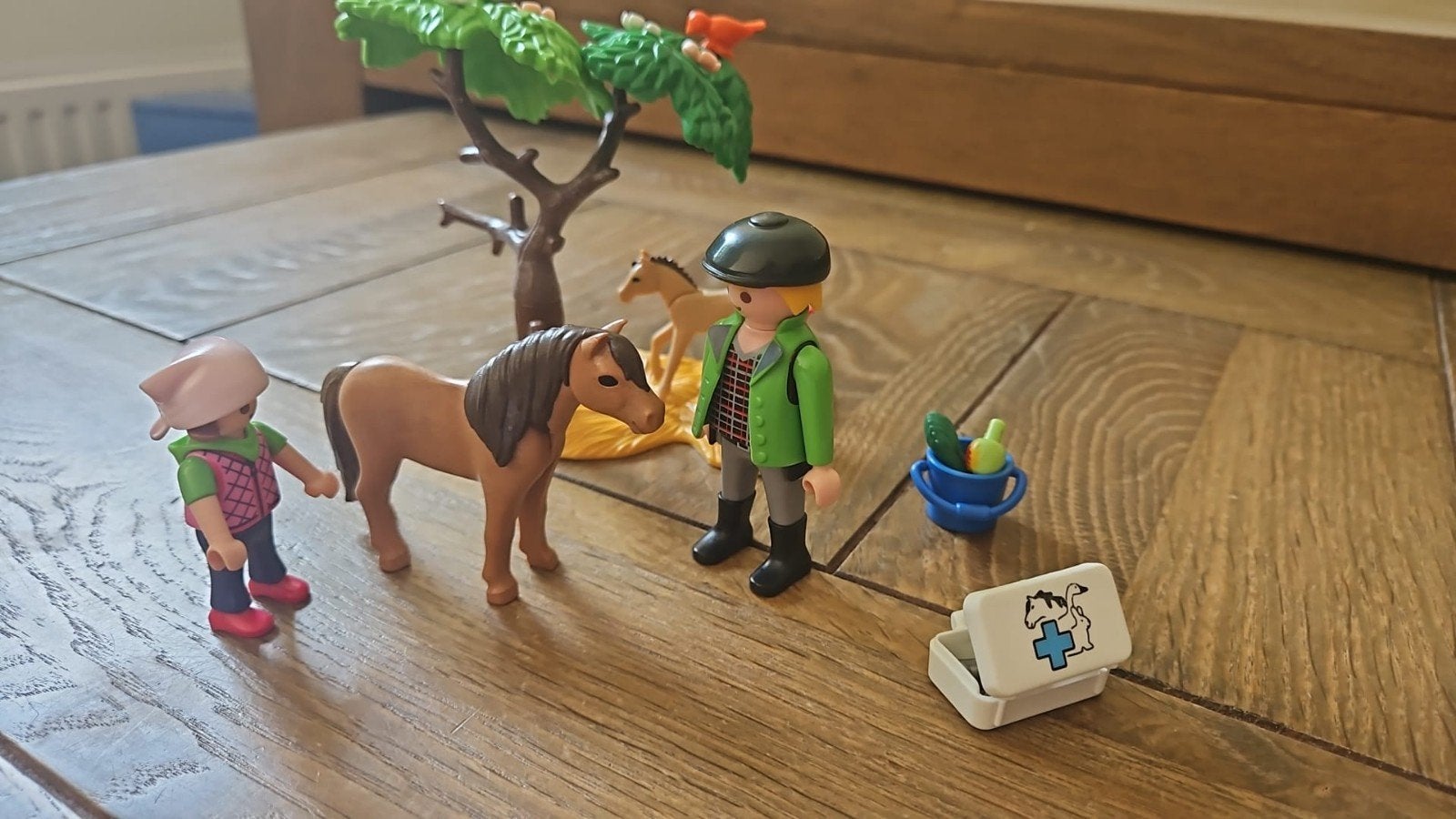 Playmobil Paarden en Ruiters Speelset, Ophalen, Gebruikt