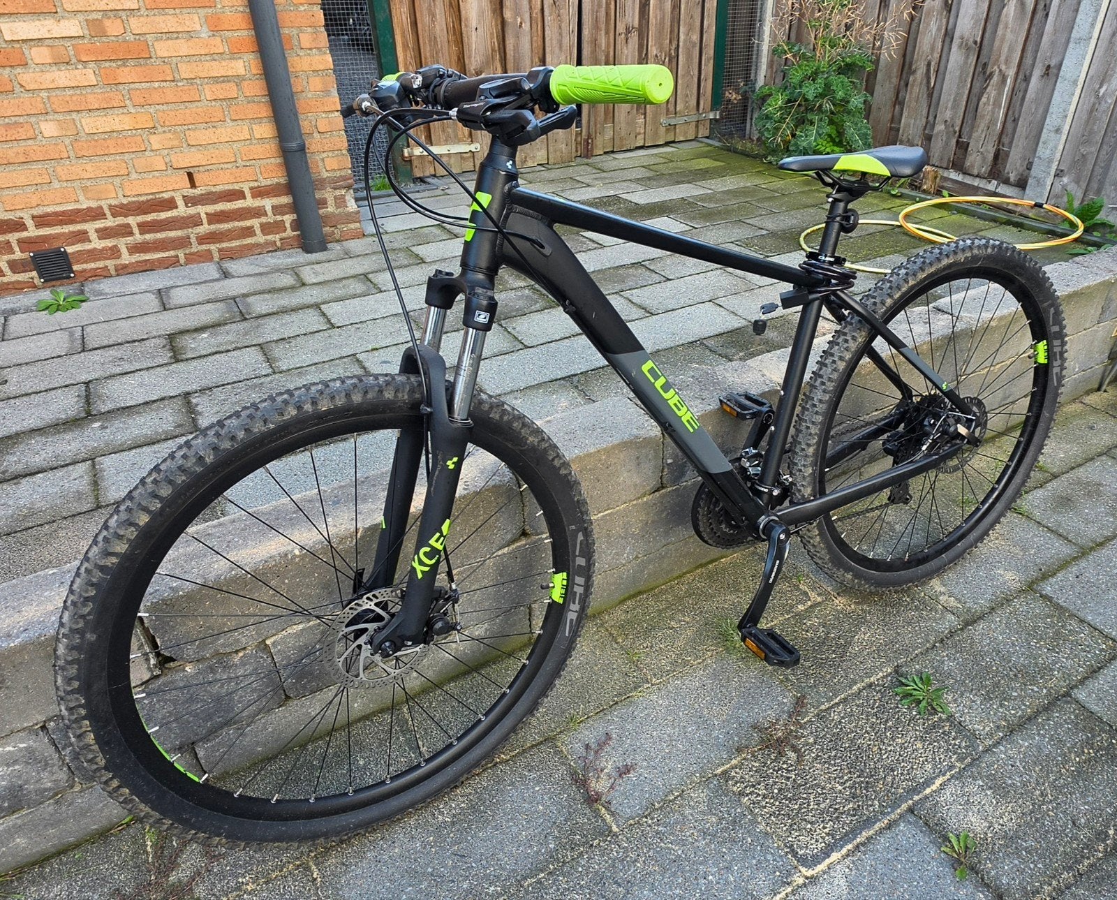 Cube aim black/green hardtail M 29 inch MTB, Ophalen, Zo goed als nieuw, Overige merken
