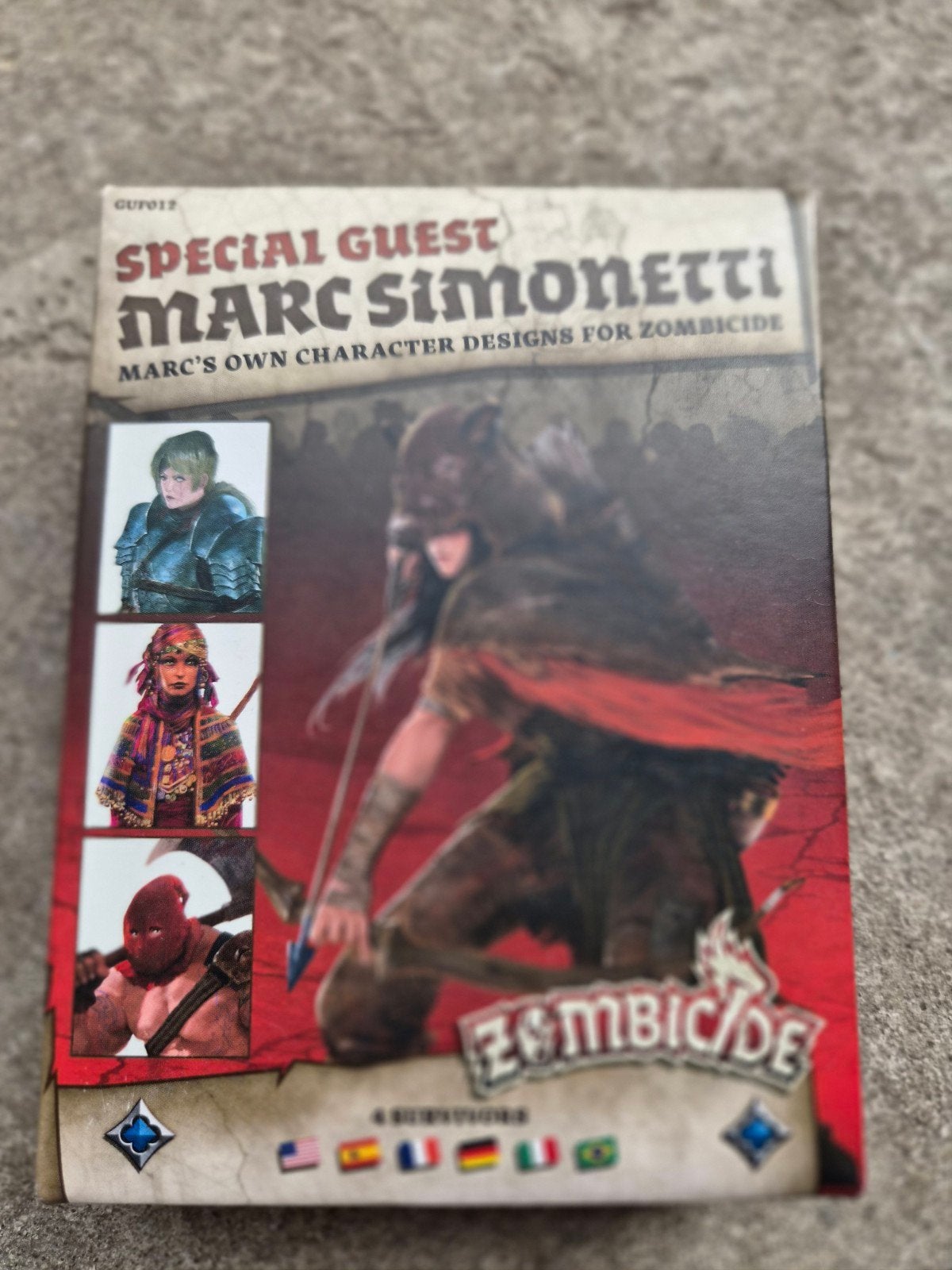 Zombicide Black Plague: Special Guest Marc Simonetti (Nieuw), Drie of vier spelers, Verzenden, Nieuw, CMON