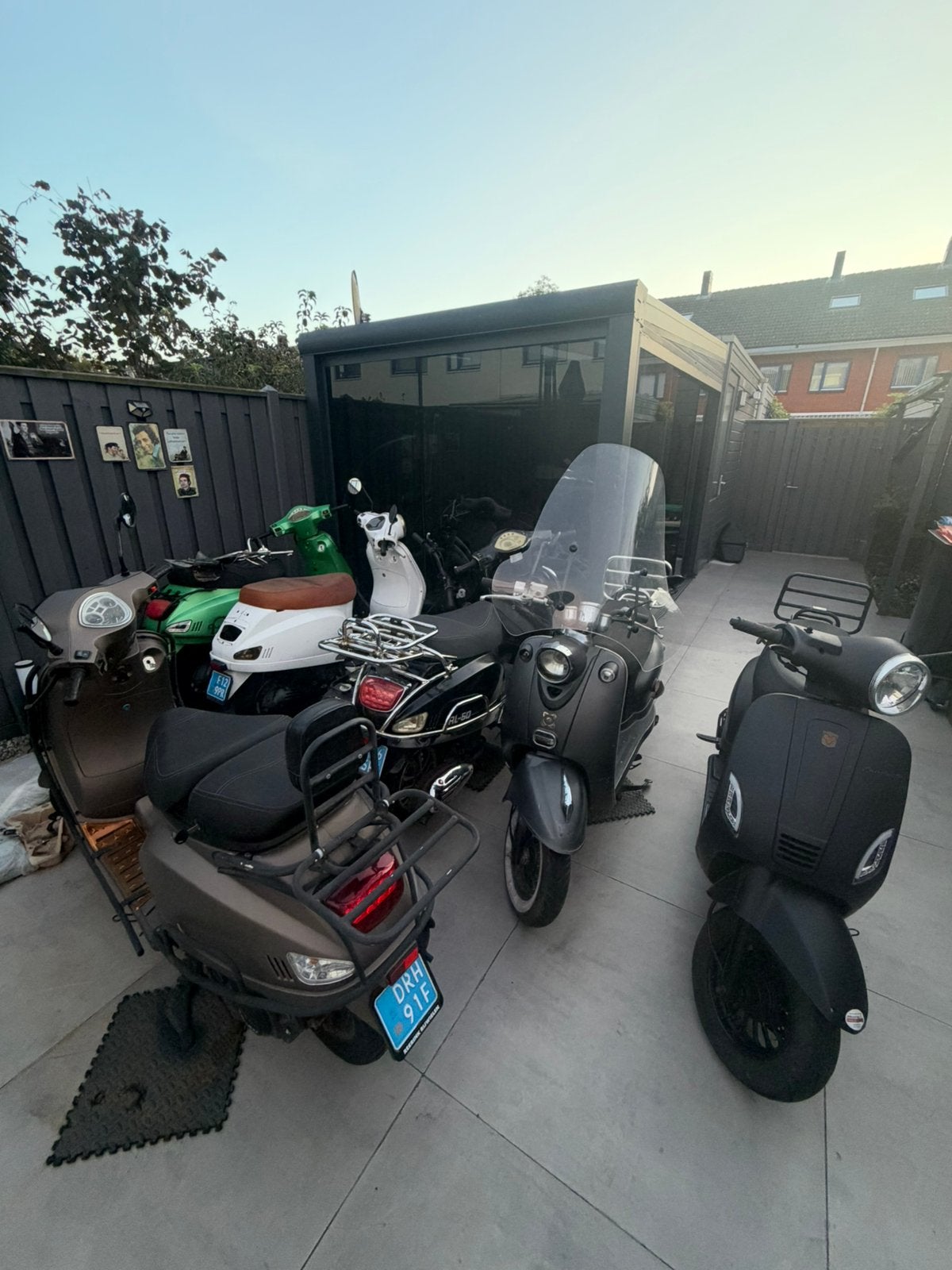 Gehele partij scooters (7 scooters, 1 frame) + onderdelen, Ophalen of Verzenden, Zo goed als nieuw, Elektrisch, Overige modellen