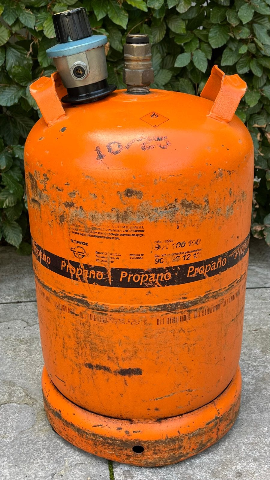 Spaanse gasfles, bieden vanaf € 45,00, Caravans en Kamperen, Ophalen, Gebruikt